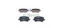 Kit de plaquettes de frein BOSCH 0 986 494 213 – Essieu arrière