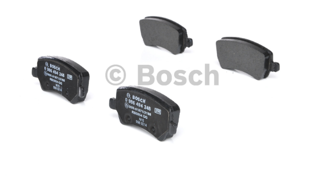 Kit de plaquettes de frein BOSCH 0 986 494 248 – Essieu arrière