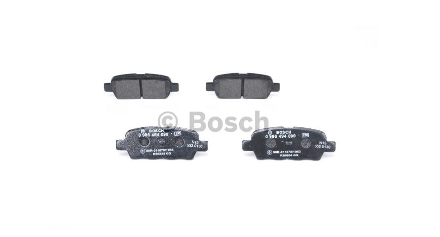 Kit de plaquettes de frein BOSCH 0 986 494 090 – Essieu arrière