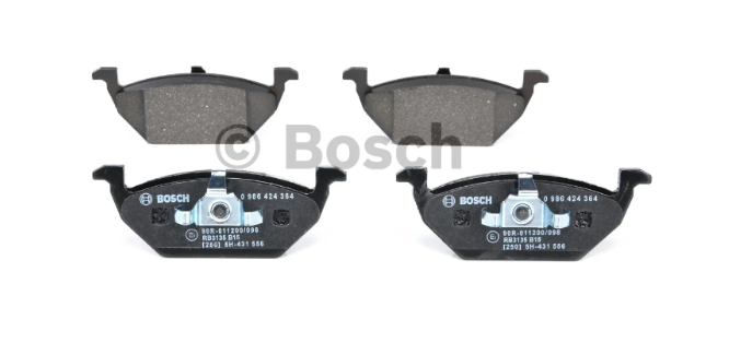 Kit de plaquettes de frein BOSCH 0 986 424 364 – Essieu avant
