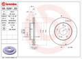 BREMBO Disque de frein 09.5281.20