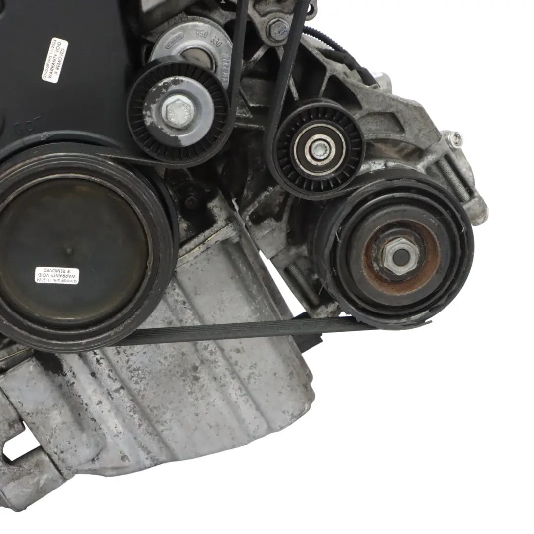 Moteur Audi 2.0 TDI CGLC occasion — détail poulies/courroie