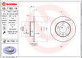 Disque de frein BREMBO 08.7165.11
