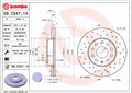 Disque de frein BREMBO 09.C547.1X