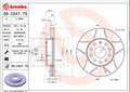Disque de frein BREMBO 09.C547.75