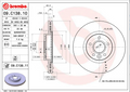 Disque de frein BREMBO 09.C138.11
