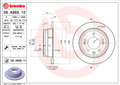 Disque de frein BREMBO 08.A869.11
