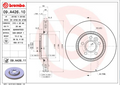 Disque de frein BREMBO 09.A426.11