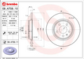 Disque de frein BREMBO 08.A759.11