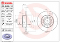 Disque de frein BREMBO 08.9488.11