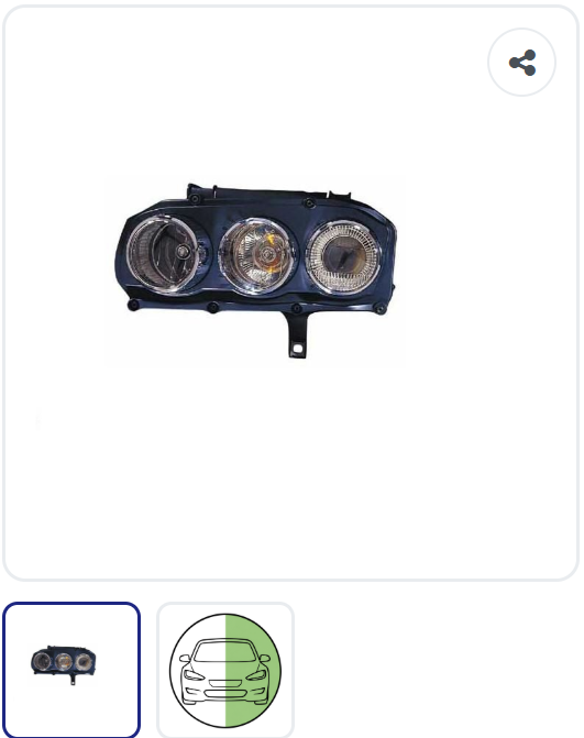 Phare avant gauche électrique Xenon OEM 60682089 – Alfa Romeo 159 depuis 2005