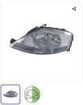 Phare avant gauche électrique OEM 620885 – Citroën C3 1 Phase 1 2002-2005