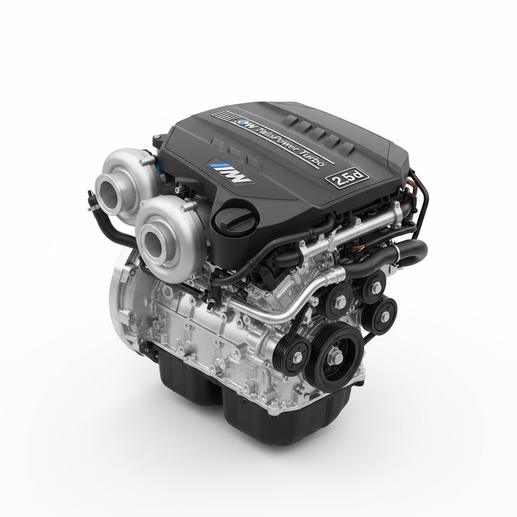 Moteur BMW 2.5d 256D2 - Photos non contractuelles