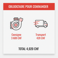 Consigne + Frais de transport Moteur >10 000 CHF â€” Suisse â€” Total 4 020 CHF