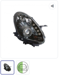Phare avant droit H7+H1 Titane avec moteur OEM 50520228 Magneti Marelli – Alfa Romeo Giulietta 2010-2016