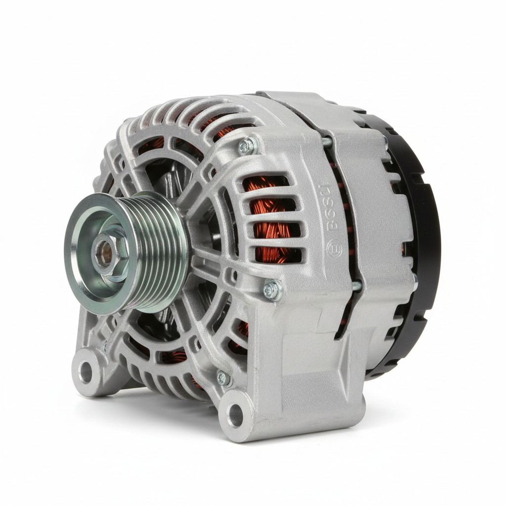 Alternateur BOSCH échange standard 0 986 036 020 90A fond blanc