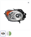 Phare avant gauche H7 orange avec moteur VALEO OEM 50508592 – Alfa Romeo Mito Phase 1 2008-2013