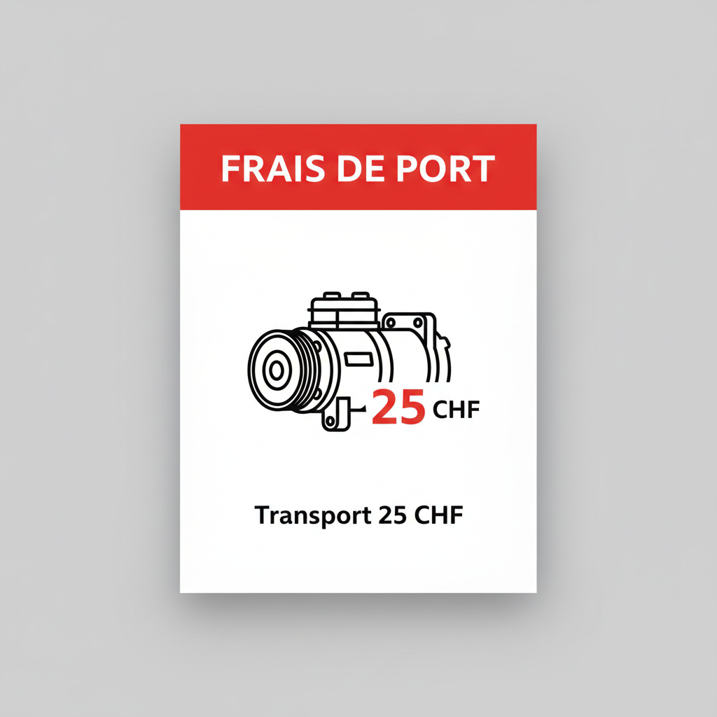 Frais de port Compresseur Climatisation Suisse â€” 25 CHF