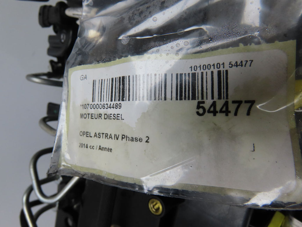 Moteur Opel Astra J 1.6 CDTi B16DTH occasion