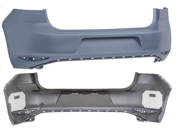 Pare-Chocs Arrière VOLKSWAGEN GOLF 7 (2012-2017) à Peindre - Neuf