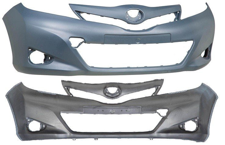 Pare-chocs avant Toyota Yaris 3 à peindre neuf