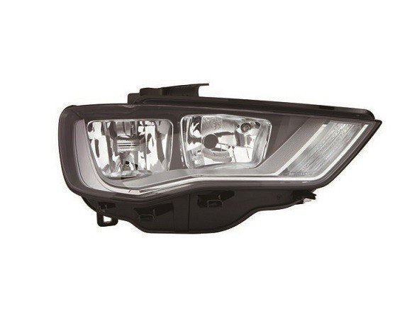 Phare droit H7+H15 avec moteur – OEM 8V0941004 – Audi A3
