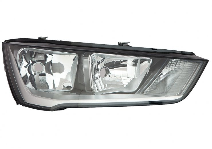Phare électrique droit H7+H15+HY21W avec moteur – OEM 8XA941004 – Audi A1