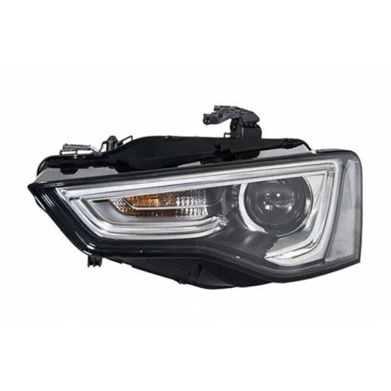 Phare électrique droit noir Bi-Xénon D3S+H7 LED (Magneti Marelli) – OEM 8T0941754C – Audi A5