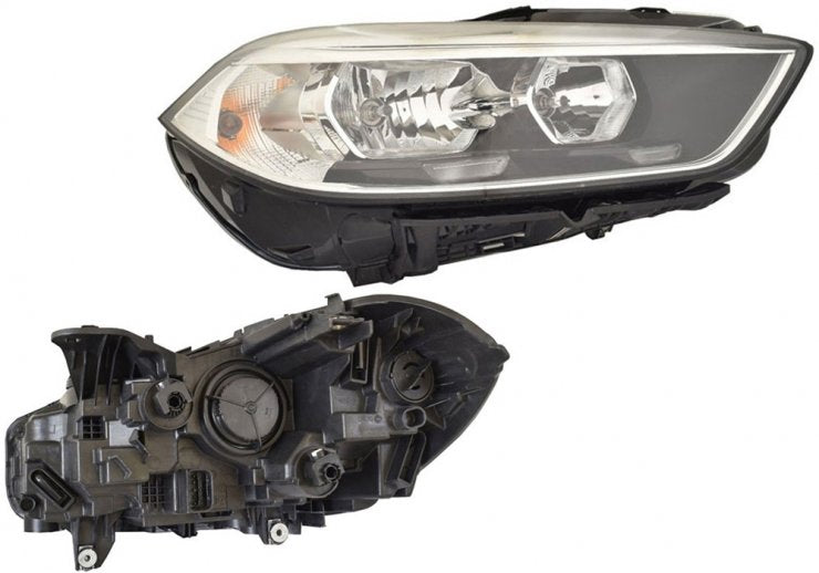 Phare droit LED H7+H7 avec moteur – OEM 63117214914 – BMW Série 1 F40