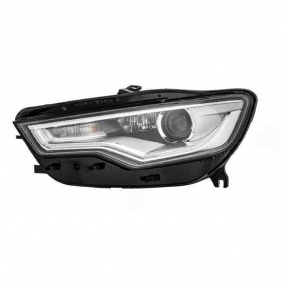 Phare électrique gauche LED Bi-Xénon D3S+H7 virage dynamique (HELLA) – OEM 4G0941029F – Audi A6