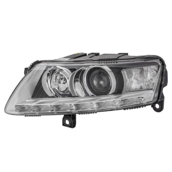 Phare électrique gauche Bi-Xénon D3S+H7+H8 (HELLA) – OEM 4F0941003BH – Audi A6