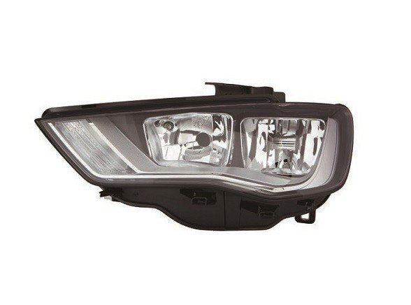Phare gauche H7+H15 avec moteur – OEM 8V0941003 – Audi A3