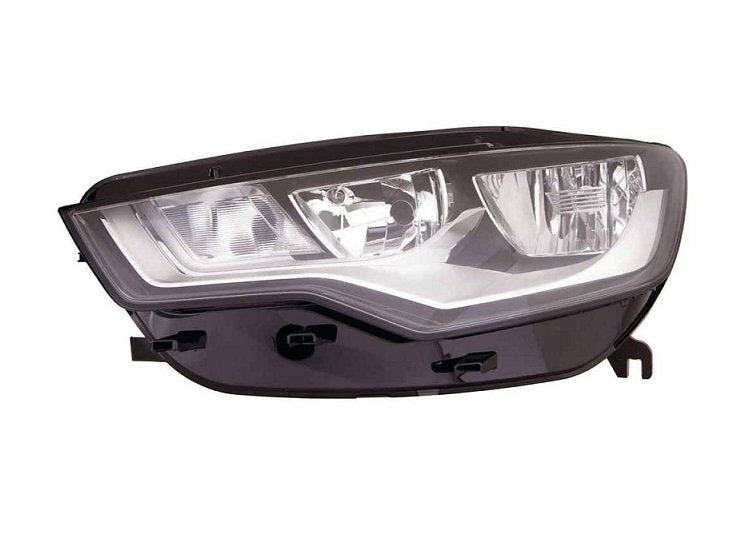 Phare gauche H7+H15 avec moteur – OEM 4G0941003M – Audi A6