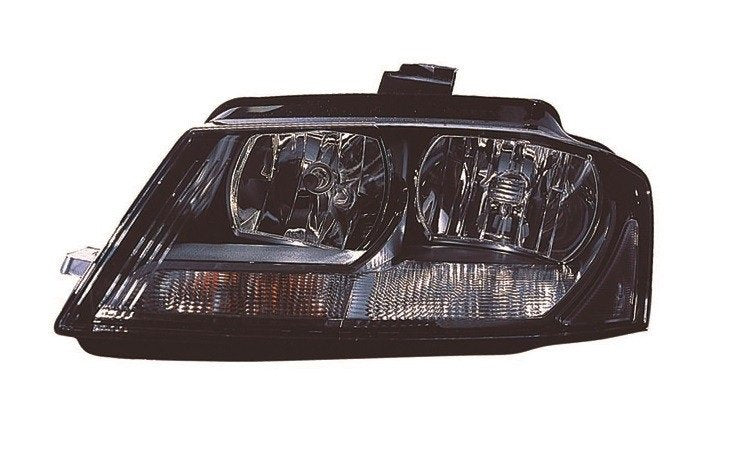 Phare gauche H7+H7 noir – OEM 8P0941003AJ – Audi A3