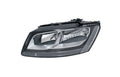 Phare gauche H7+H7 noir avec moteur – OEM 8R0941029L – Audi Q5