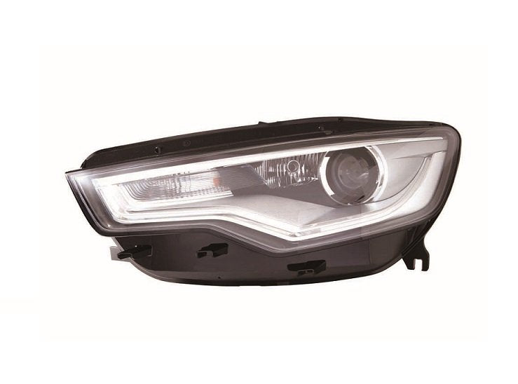 Phare gauche H7+Xénon D3S+LED avec moteur – OEM 4G0941005 – Audi A6