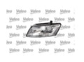 Phare gauche Xénon D3S+LED type Valeo avec moteur – OEM 8R0941043 – Audi Q5
