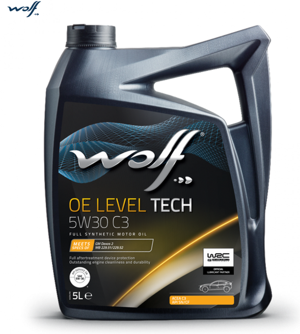 Huile Moteur WOLF OE LEVELTECH 5W30 C3 — 5L